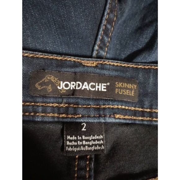 Jordache Jeans‎ Ladies 2 Blue Skinny - Picture 5 of 7